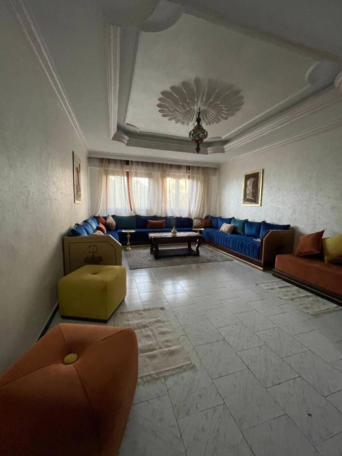 Beautiful 3-Bedroom Apt In The Heart Of Tánger Exterior foto