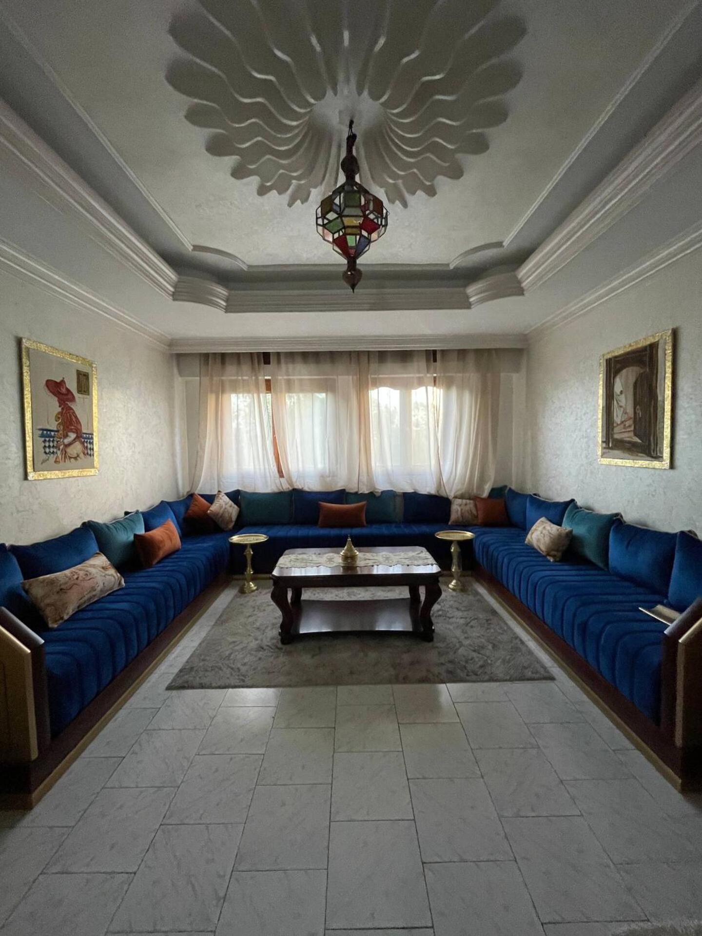 Beautiful 3-Bedroom Apt In The Heart Of Tánger Exterior foto